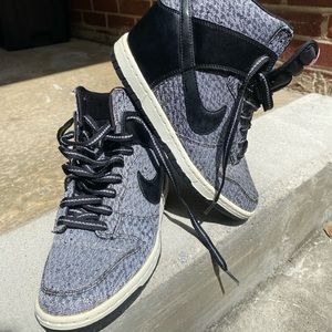 Nike dunk sci-hi hidden wedge heel sneakers